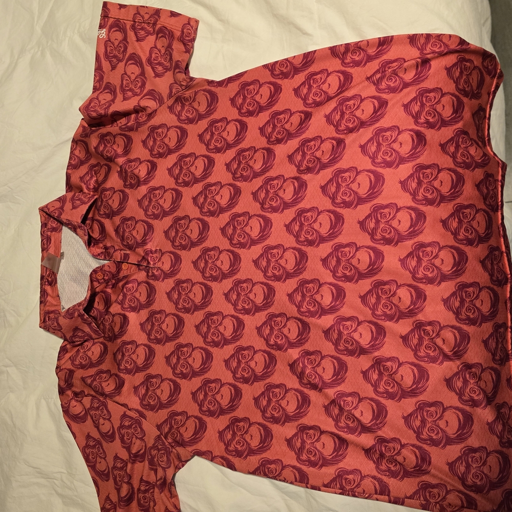 Large Golf Gods Monkey Polo